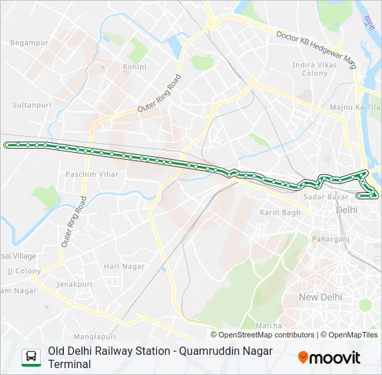 219 Bus Line Map