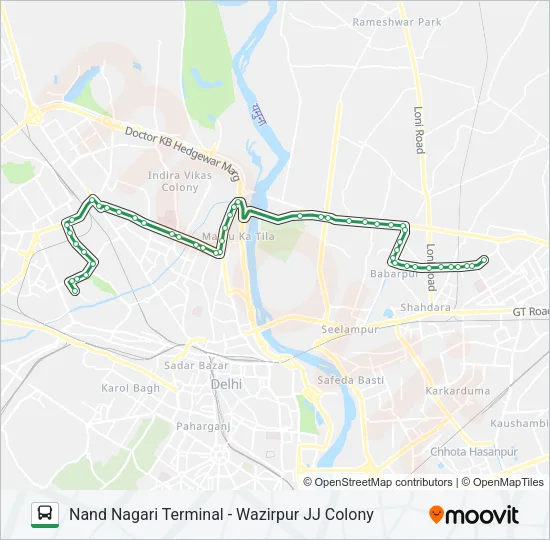 235 Bus Line Map