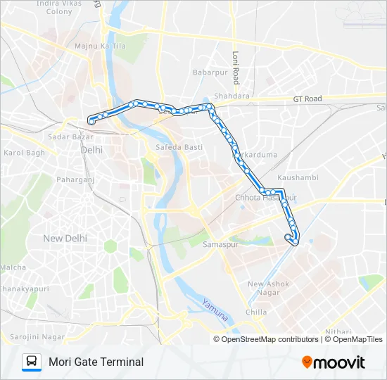 211 Bus Line Map