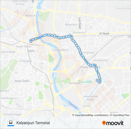 211 Bus Line Map