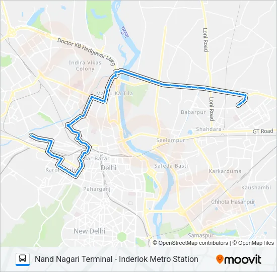 229 Bus Line Map