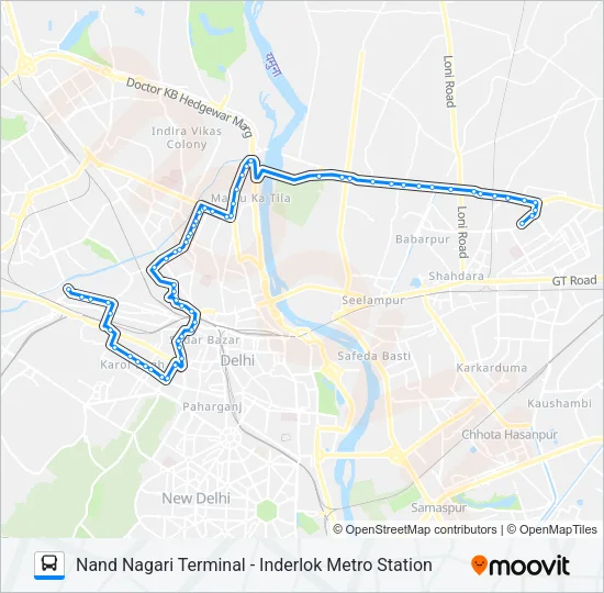 229 Bus Line Map