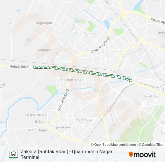 236 Bus Line Map