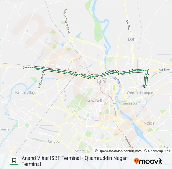 236 Bus Line Map