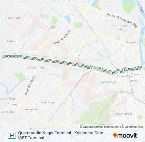 236 Bus Line Map