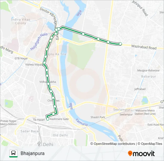 248 Bus Line Map