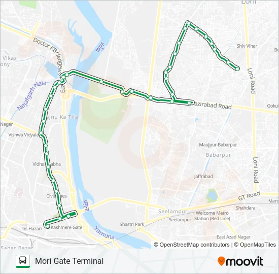248 Bus Line Map