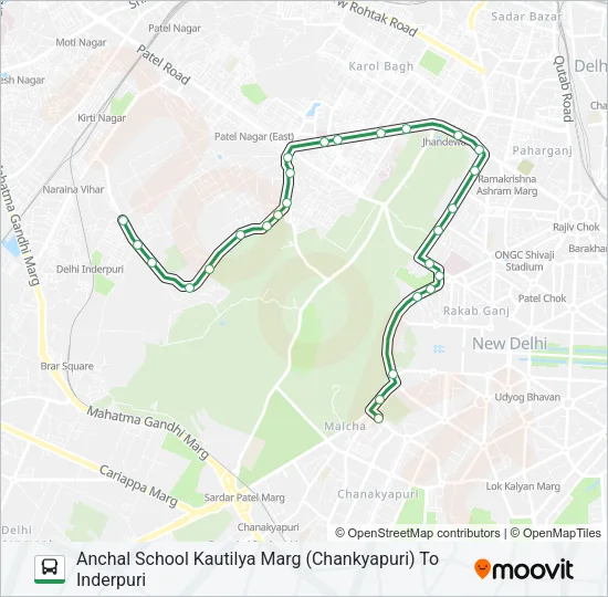 310 Bus Line Map