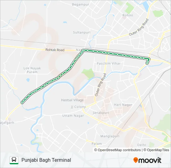 236A Bus Line Map