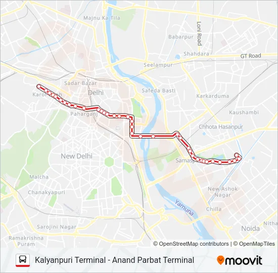 309 Bus Line Map