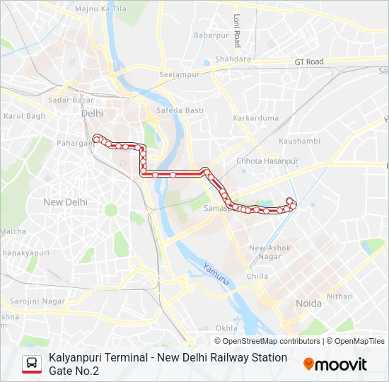 309 Bus Line Map