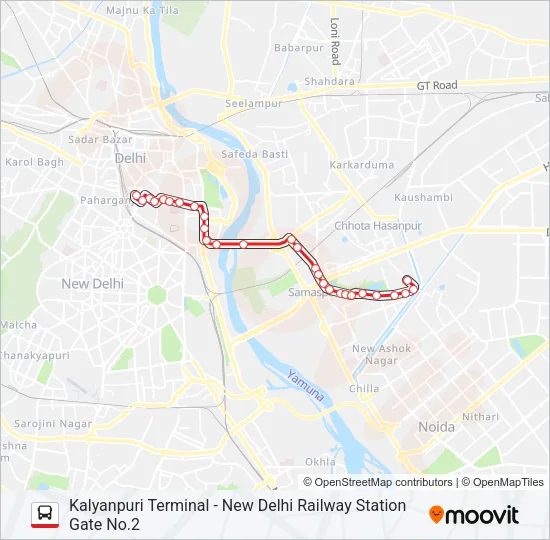 309 Bus Line Map