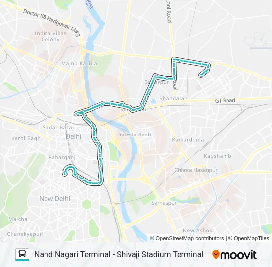 241 Bus Line Map