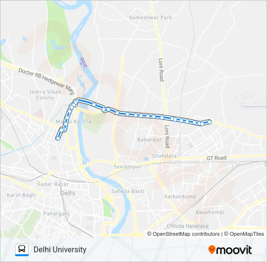 259 Bus Line Map