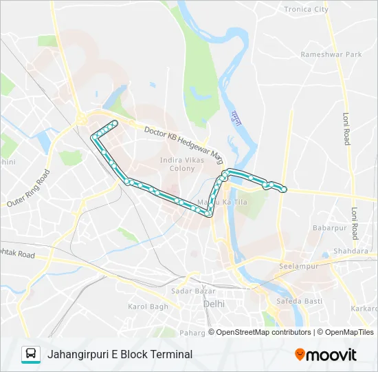 259 Bus Line Map