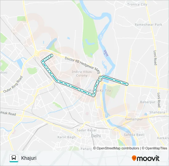259 Bus Line Map