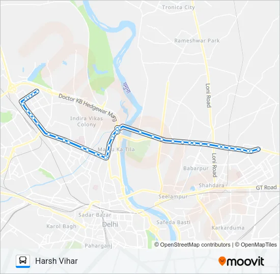 259 Bus Line Map