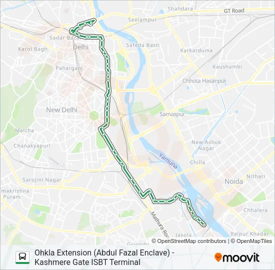403 Bus Line Map