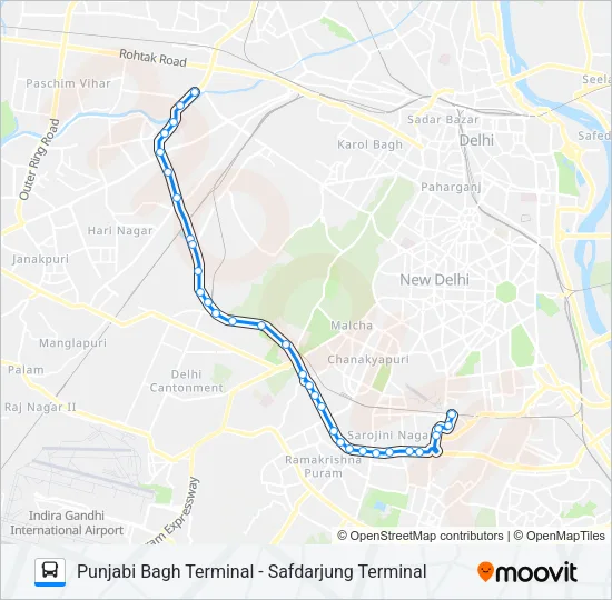 479 Bus Line Map