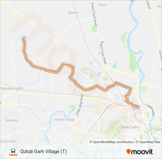 114 Bus Line Map