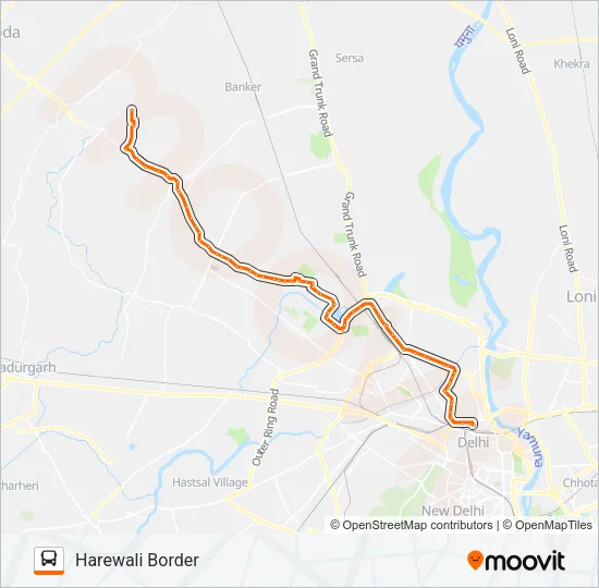 123 Bus Line Map