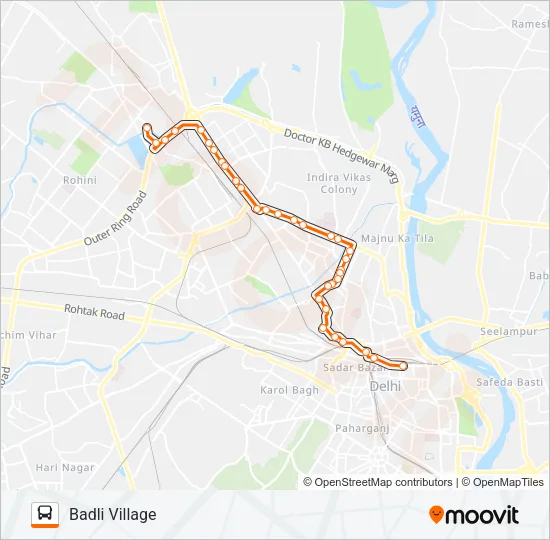 126 Bus Line Map