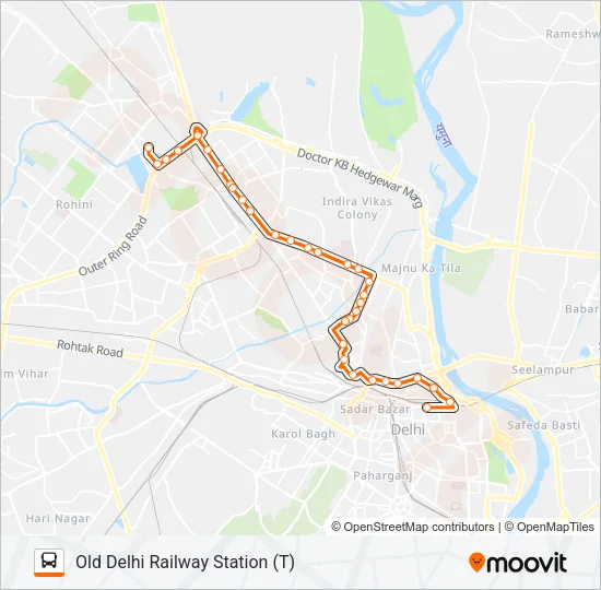 126 Bus Line Map