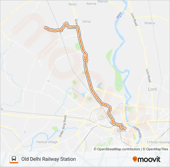 131 Bus Line Map