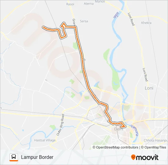 131 Bus Line Map