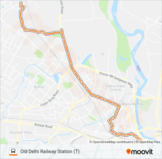 137 Bus Line Map