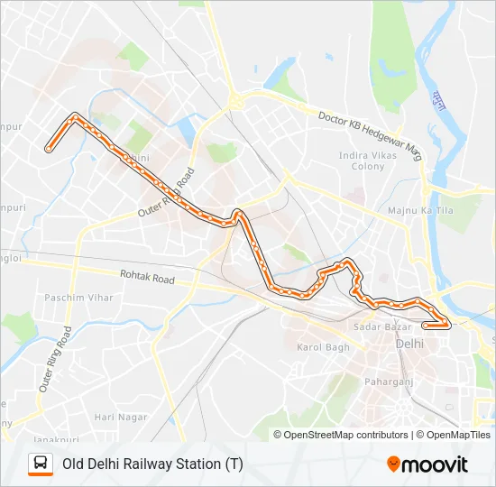 141 Bus Line Map