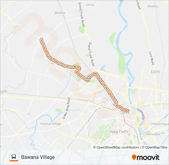 161 Bus Line Map