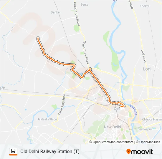 161 Bus Line Map