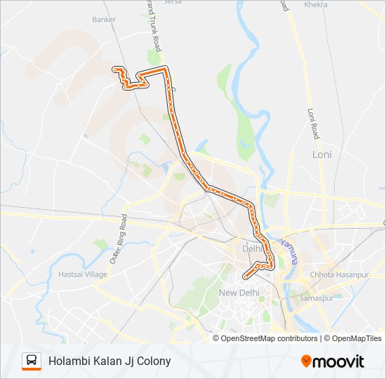 Bus 171 Route Map 171 Route: Schedules, Stops & Maps - Holambi Kalan Jj Colony (Updated)