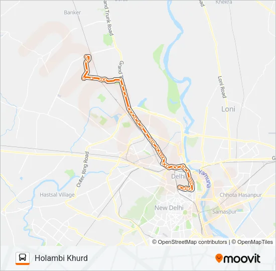 172 Bus Line Map