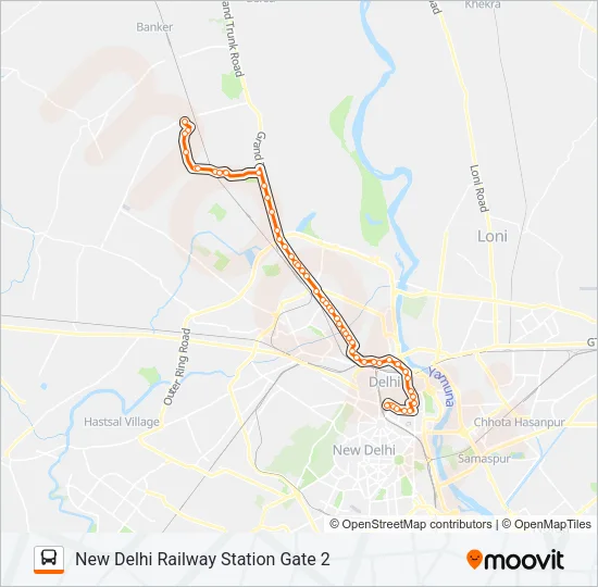172 Bus Line Map