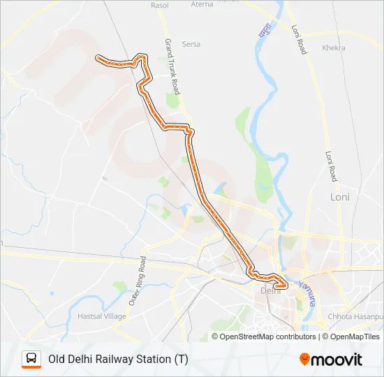 175 Bus Line Map