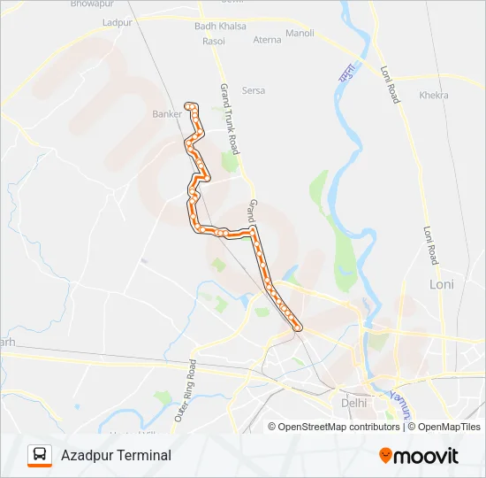 179 Bus Line Map