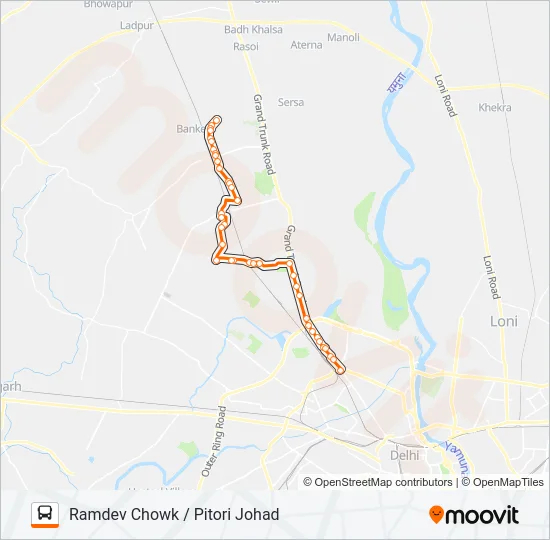 179 Bus Line Map