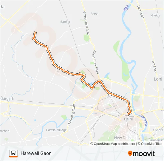 191 Bus Line Map