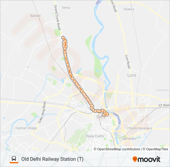 194 Bus Line Map