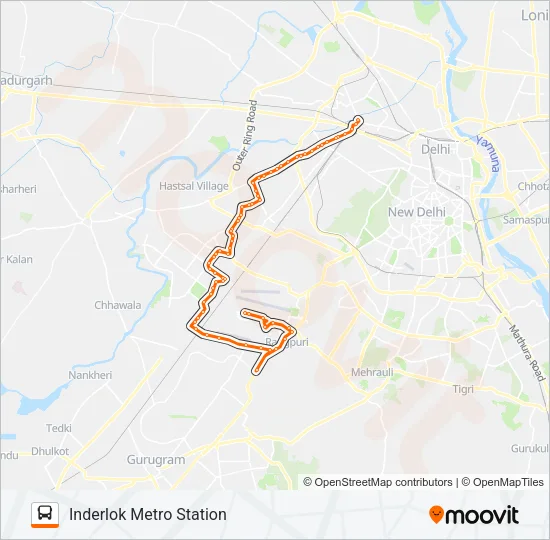 801 Bus Line Map