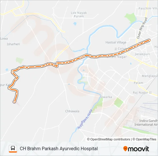 826 Bus Line Map