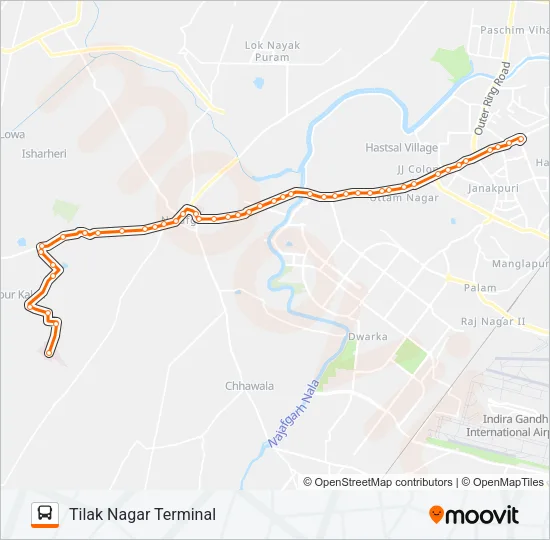 826 Bus Line Map