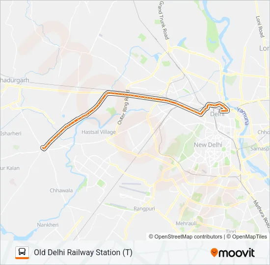 923 Bus Line Map