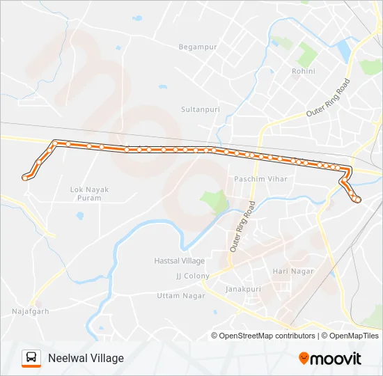 934 Bus Line Map