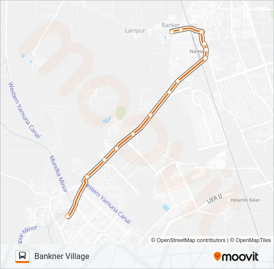 109STL Bus Line Map
