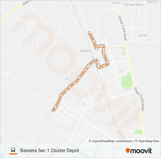 112STL Bus Line Map