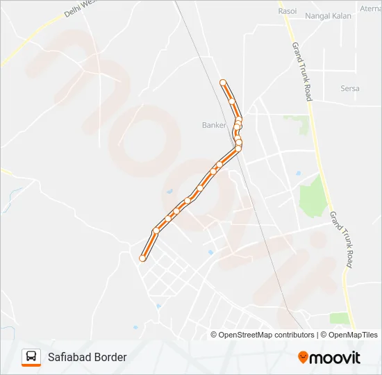 112STL Bus Line Map