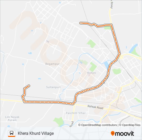 128STL bus Line Map